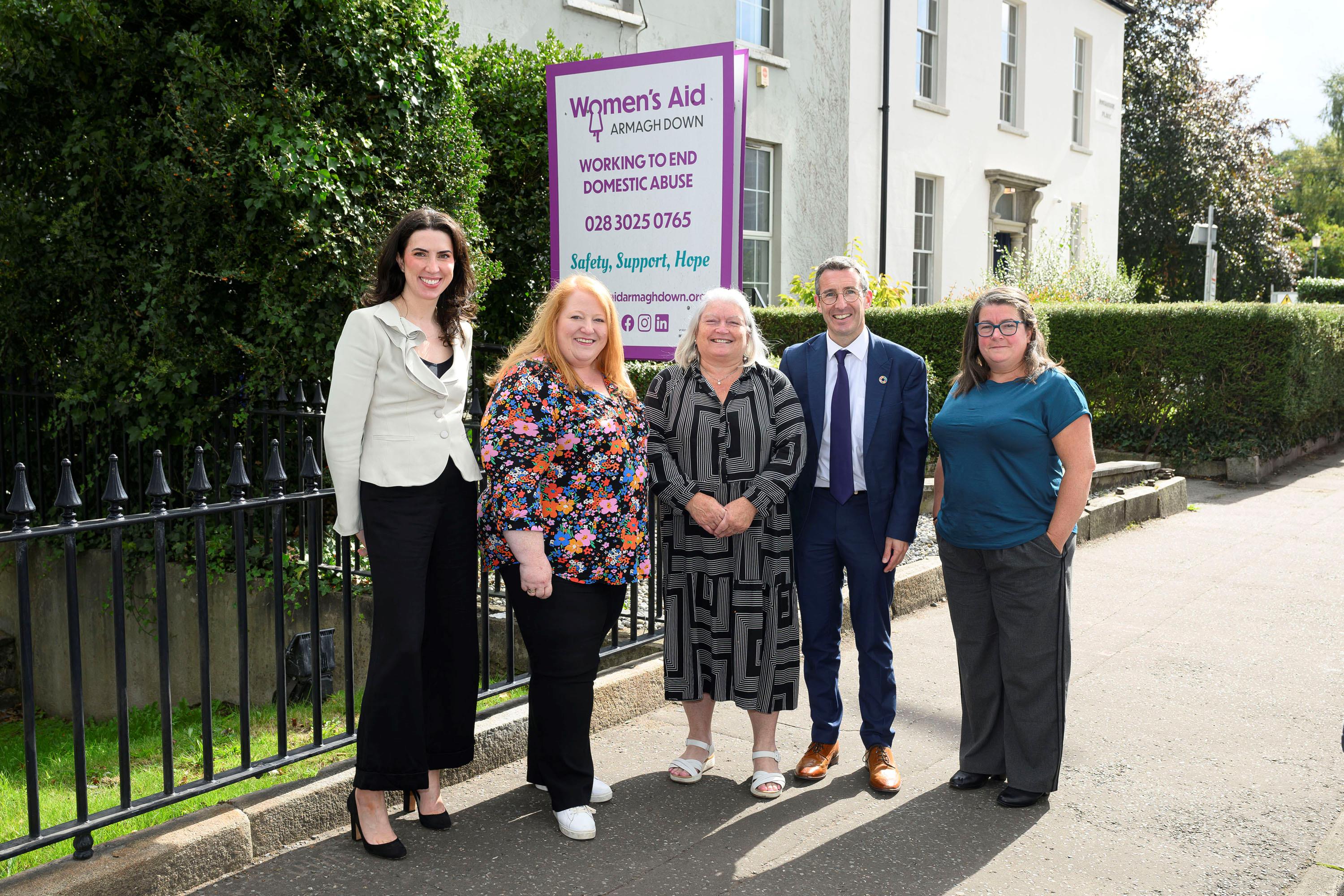 Ministers visit centre supporting rural victims of domestic abuse ...