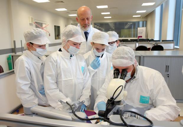Justice Minister officially opens new £13.9million forensic science laboratory 