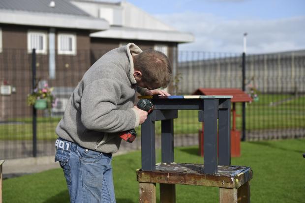 Maghaberry prisoners making life better for pupils at special needs school