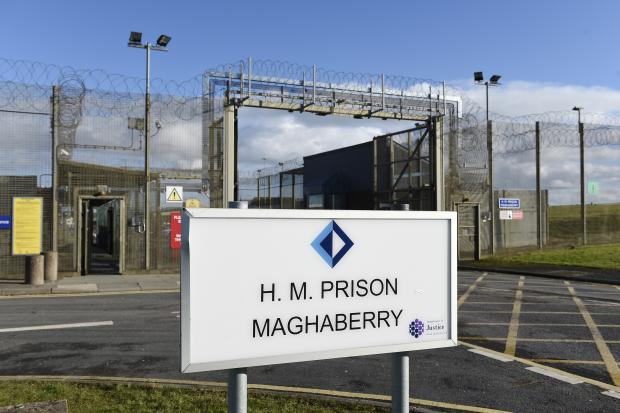 Maghaberry Prison signage