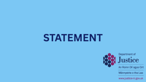 Statement